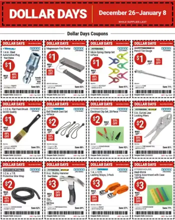 عروض هاربور فريت أمريكا من 27 ديسمبر حتى 10 يناير 2025 صفقات رائعة