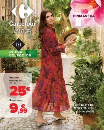 Ofertas de Carrefour España de 9 abril a 15 mayo 2025 COLECCIÓN TEXTIL