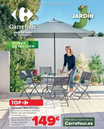 Ofertas de Carrefour España de 11 abril a 15 mayo 2025 JARDIN Ofertas