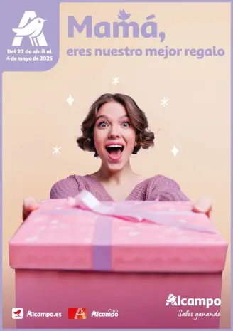 Ofertas de Alcampo España de 22 abril a 4 mayo 2025 Ofertas Mamá, eres nuestro mejor regalo