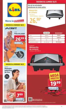 Ofertas de Lidl España de 12 a 18 mayo 2025 Ofertas de bazar