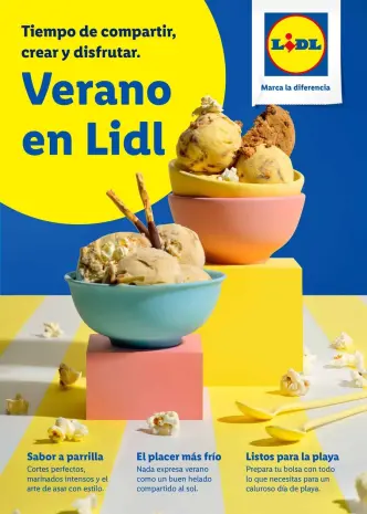 Ofertas de Lidl España de 20 junio a 24 agosto 2025 ofertas de verano
