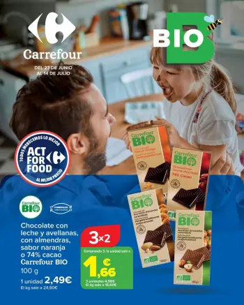 Ofertas de Carrefour España de 27 junio a 14 julio 2025 BIO Offres