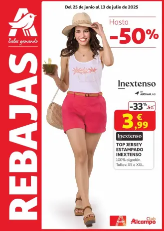 Ofertas de Alcampo España de 25 junio a 13 julio 2025 Rebajas Offres