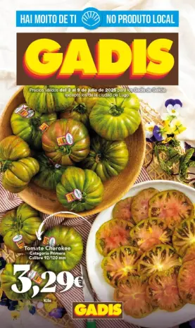 GADIS supermarket Spain Offers from 3 to 9 July 2025 New prices
