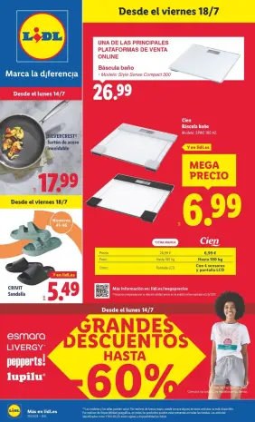 Ofertas de Lidl España de 14 a 20 julio 2025 Ofertas de bazar