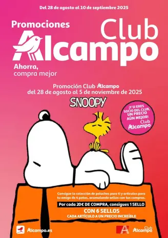 Ofertas de Alcampo España de 28 agosto a 5 noviembre 2025 Promoción especial