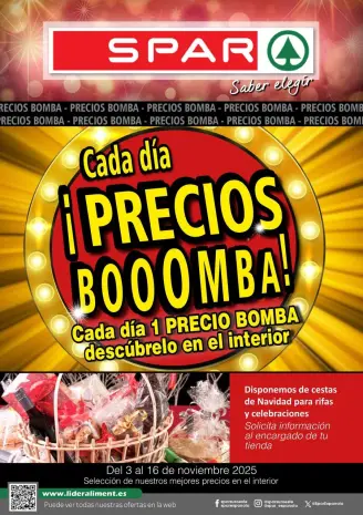 SPAR Spain Offers from 3 to 16 November 2025 New Deals