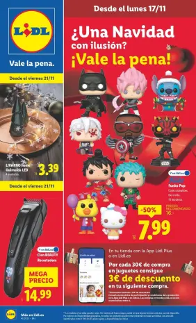 Ofertas de Lidl España de 17 a 23 noviembre 2025 Ofertas de bazar