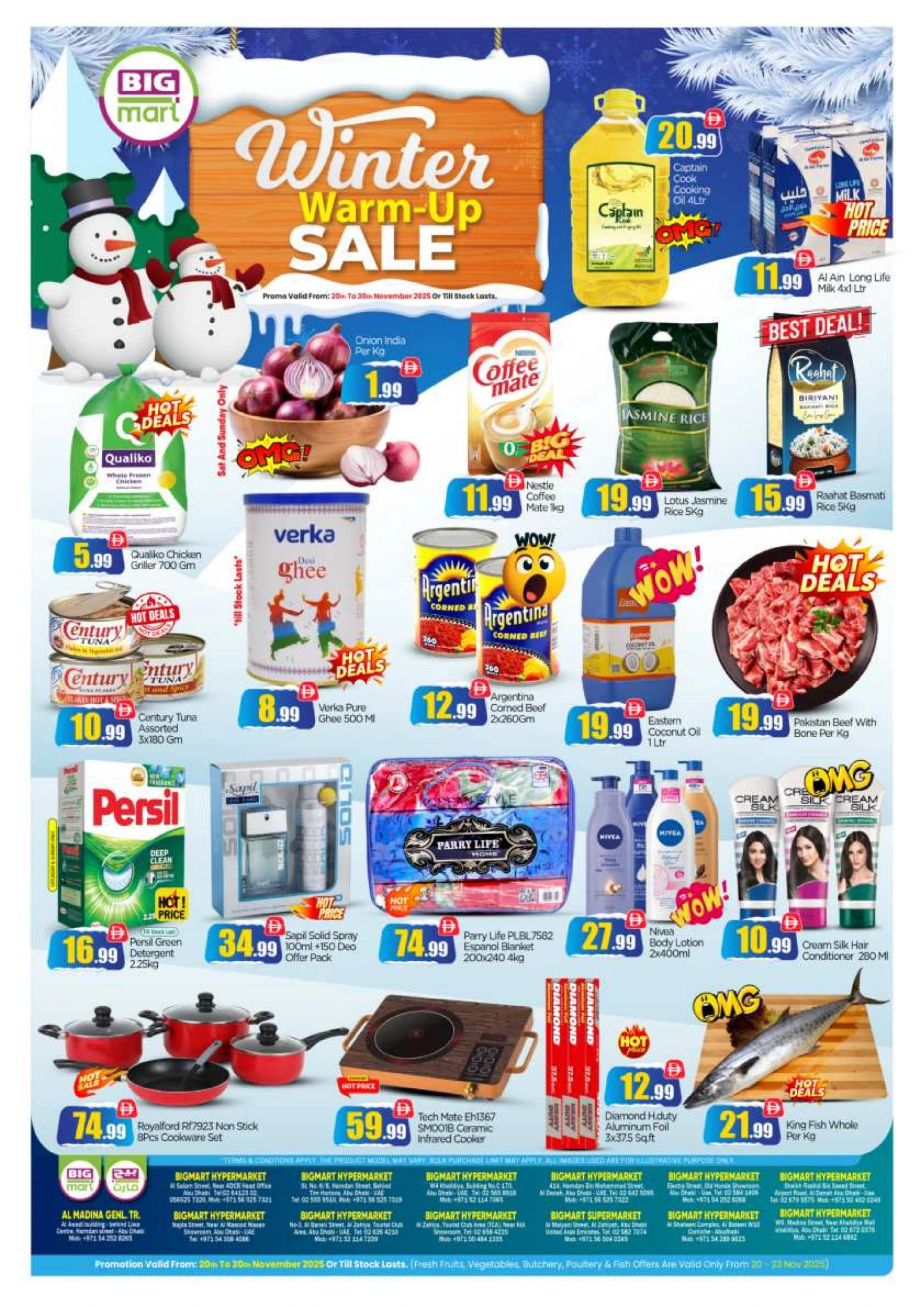 BIGmart UAE Offers from 20 to 30 November 2025 Winter Sale