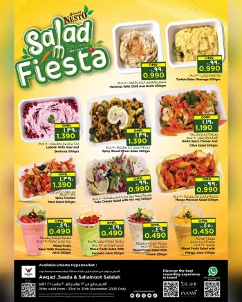 Ofertas de Nesto  Salalah  de 23 a 30 noviembre ofertas de ensaladas