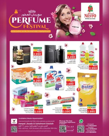 Ofertas de Nesto  Salalah  de 25 noviembre a 5 diciembre Festival del Perfume