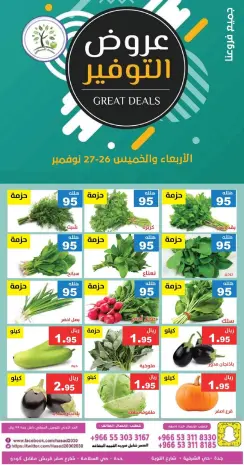 Hasad Albasatin Saudi Arabia Offers from 26 to 27 November 2025 Saving Deals