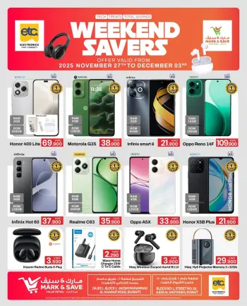 Ofertas de Mark & Save  jleeb y Dajeej  de 27 noviembre a 3 diciembre Ahorros de fin de semana