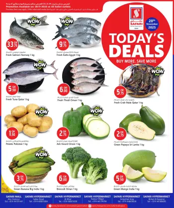 Safari hypermarket Qatar Offers Friday 28 November Deal of the Day