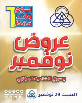 Shamieh coop Kuwait Offers Saturday 29 November November Deals