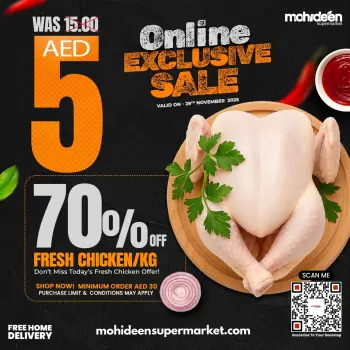 Ofertas de supermercado mohideen Emiratos Árabes Unidos sábado 29 noviembre Ofertas exclusivas (online)