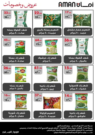Aman Market Egypt Offers Sunday 30 November Special Promotion
