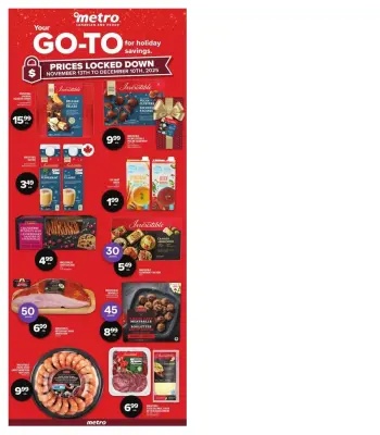 Metro supermarket Canada Offers from 13 November to 10 December 2025 weekly flyer