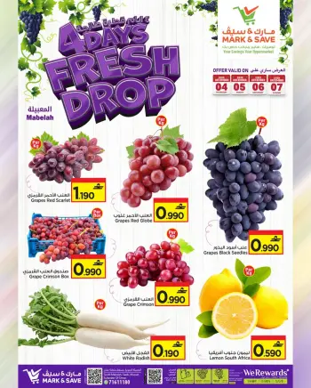 Mark & Save  Mabella  Offers from 4 to 7 December Fresh drops for 4 days