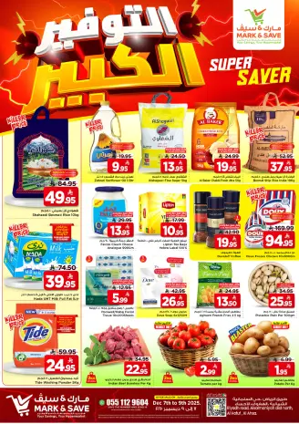 Ofertas de Mark & Save  Al Hassa  de 7 a 9 diciembre Grandes ofertas de ahorro