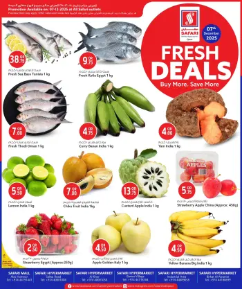 Safari hypermarket Qatar Offers Sunday 7 December Fresh deals