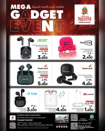 Ofertas de Nesto  Salalah  de 7 a 10 diciembre Eventos de las últimas megaherramientas