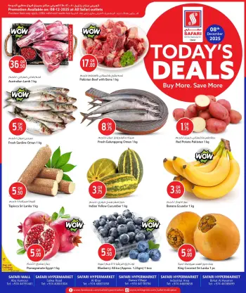Safari hypermarket Qatar Offers Monday 8 December Deal of the Day