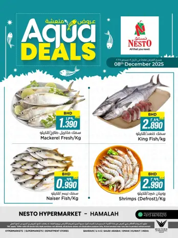 Ofertas de Nesto Bahréin lunes 8 diciembre Ofertas Aqua