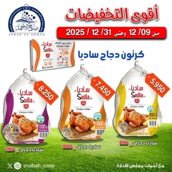 Sabah Al Ahmad co-op Kuwait Offers from 9 to 31 December 2025 Biggest discounts
