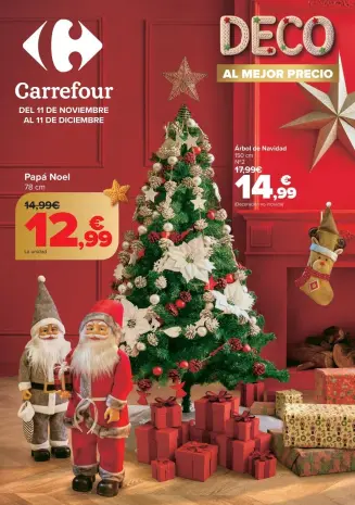 Ofertas de Carrefour España de 11 noviembre a 11 diciembre 2025 Ofertas de Decoración Navideña