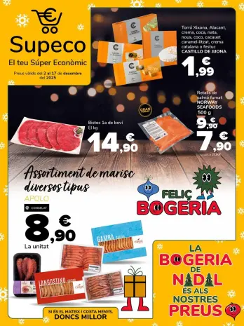 Ofertas de Supeco España de 2 a 17 diciembre 2025 Ofertas super económico