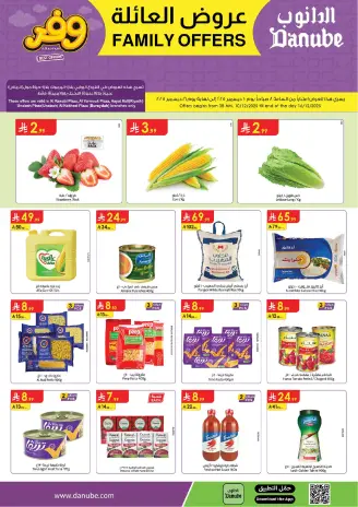 Danube  Central Region  Offers from 10 to 16 December Family Deals