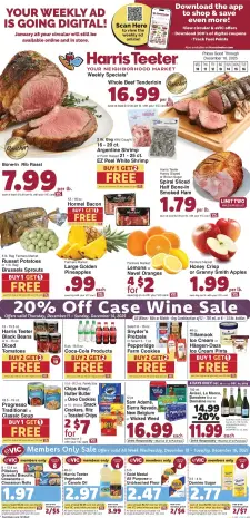 Harris Teeter USA Offers from 10 to 16 December 2025 weekly flyer
