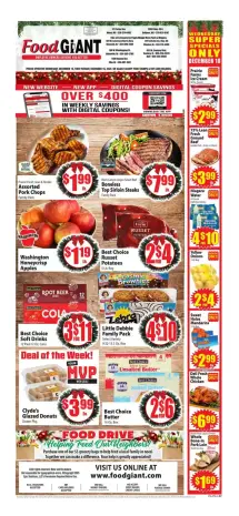 Food Giant USA Offers from 10 to 16 December 2025 weekly flyer