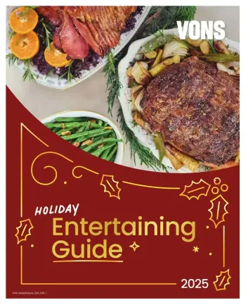 Vons Supermarket USA Offers from 15 to 31 December 2025 Southwest Deals