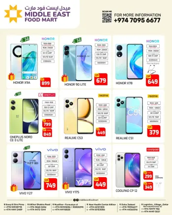 Middle East Food Mart Qatar Offers Tuesday 16 December Smartphone Carnival