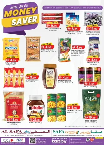 Ofertas de Safa Express  Al Ain  de 16 a 17 diciembre Ahorrador de Dinero a Mitad de Semana