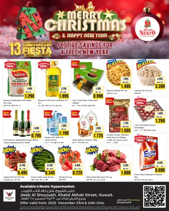 Ofertas de Nesto Hipermercados jleeb  de 23 a 24 diciembre Ofertas Especiales de Navidad