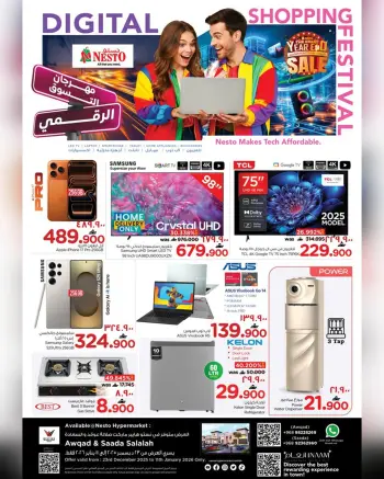 Ofertas de Nesto  Salalah  de 23 diciembre a 11 enero Festival de compras digitales