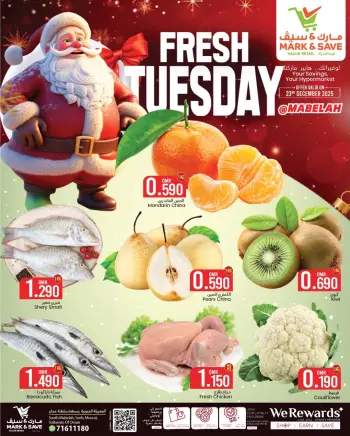 Mark & Save  Mabella  Offers Tuesday 23 December Annual Festival Deals
