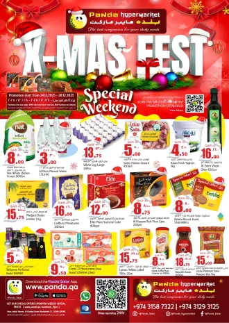 Ofertas de Hipermercado Panda Katar de 24 a 28 diciembre 2025 ofertas de navidad