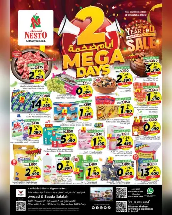 Ofertas de Nesto  Salalah  de 30 a 31 diciembre Gran oferta de 2 días