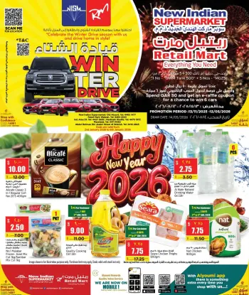 Retail Mart Qatar Offers from 2 to 6 January 2026 Happy New Year offers