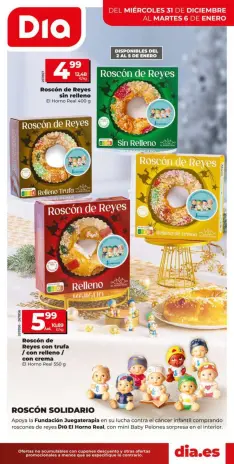 Ofertas de Dia España de 31 diciembre a 6 enero 2026 Nova qualitat Ofertas