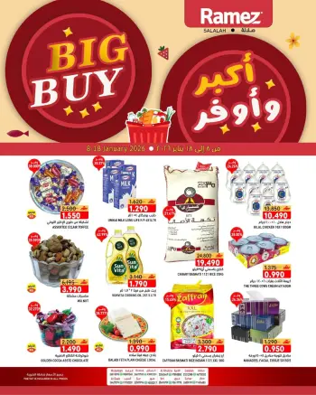Ofertas de Mercados Ramez  Salalah  de 8 a 18 enero Ofertas de Gran Compra