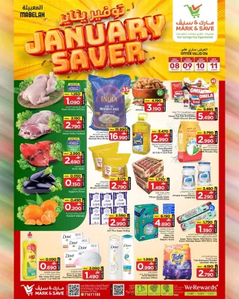 Mark & Save  Mabella  Offers from 8 to 11 January January Savings