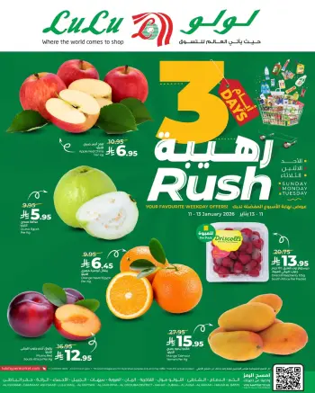 Lulu  Eastern Province  Offers from 11 to 13 January 3 Days Awesome Offers