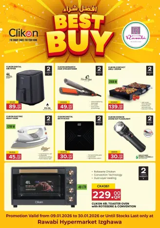 Offres Marchés de Rawabi Qatar de 9 à 30 janvier 2026 Offres Best Buy