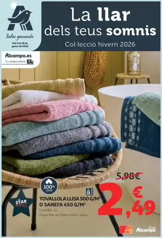 Alcampo Spain Offers from 9 to 25 January 2026 The Home of Your Dreams